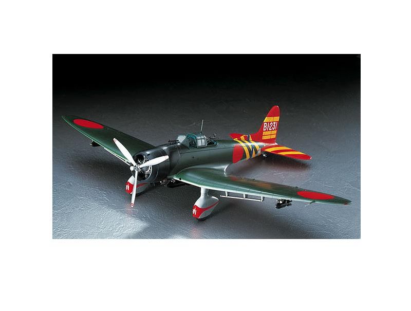 Hasegawa 09055 Aichi D3A1 Typee 99 Carrier Dive Bomber Val Model 11 Aircraft 1/48 Scale Model Kit