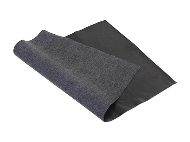 Z GRILLS BBQ Grill Pad Mat Floor Protective Deck Rug Outdoor Splatter Black 60X36"