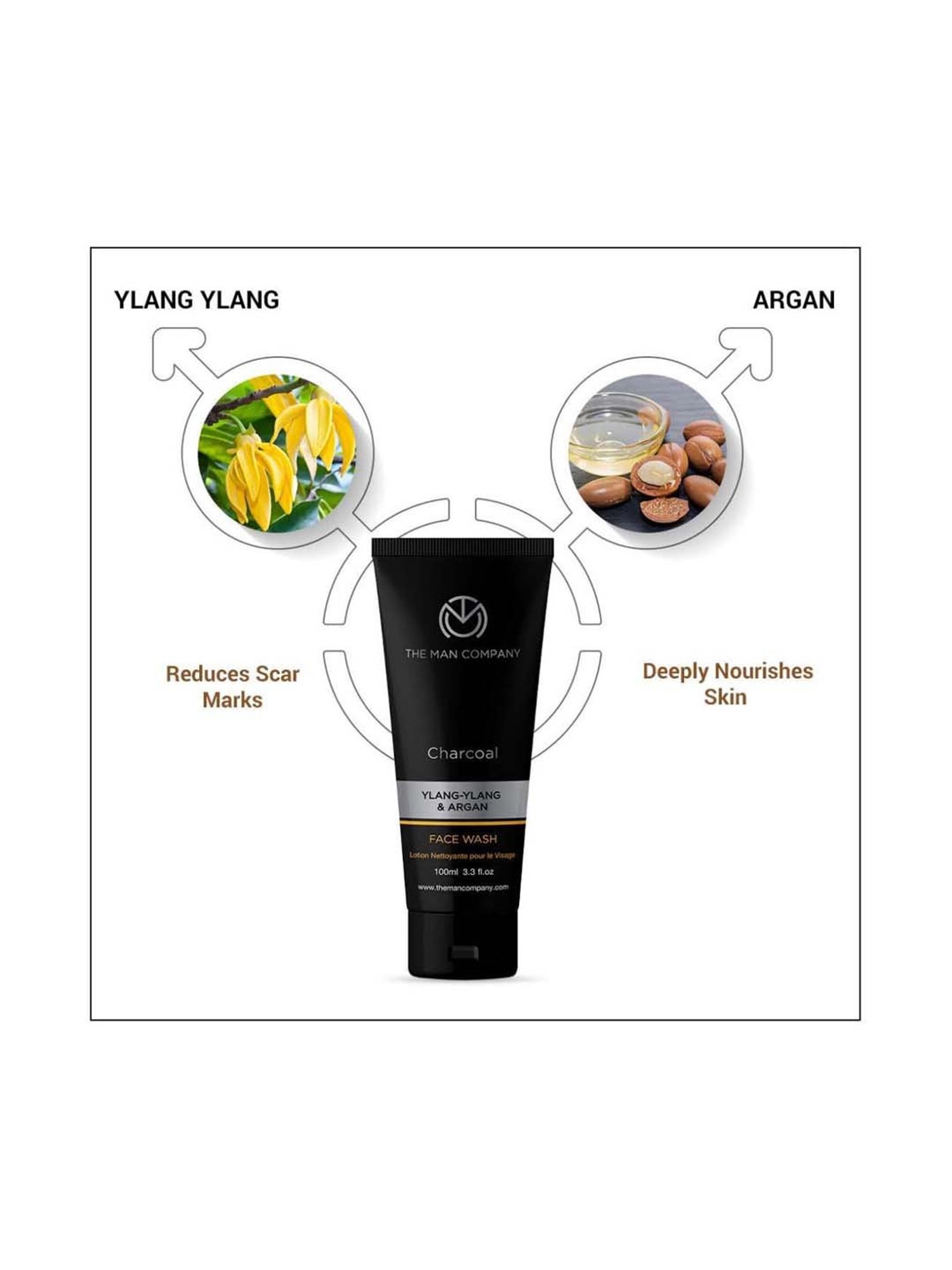 The Man Company Bright & Fresh Skin Care Set