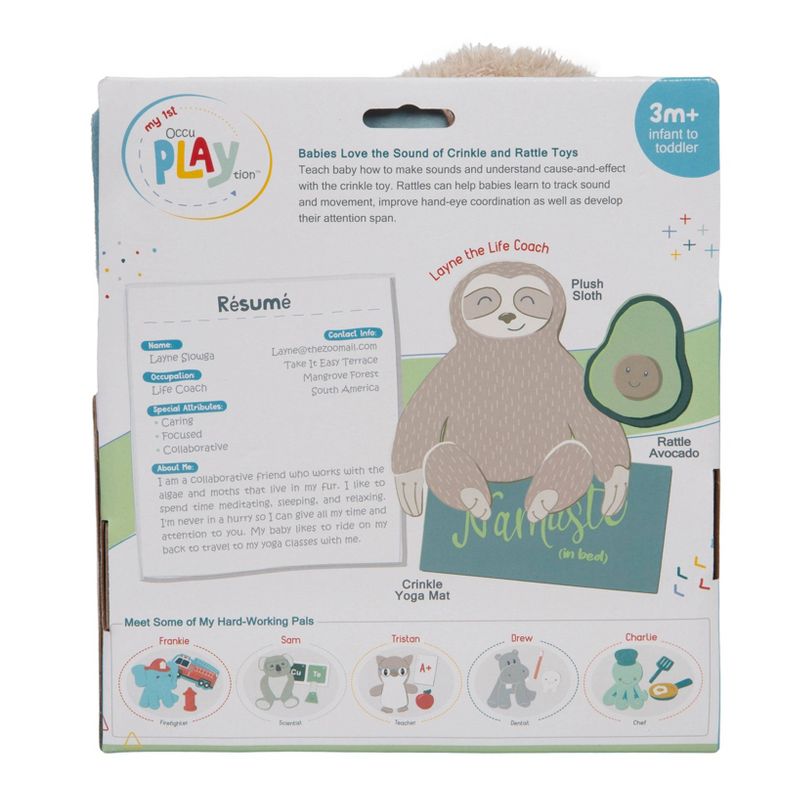 My 1st OccuPlaytion Sloth Life Coach - 3pc