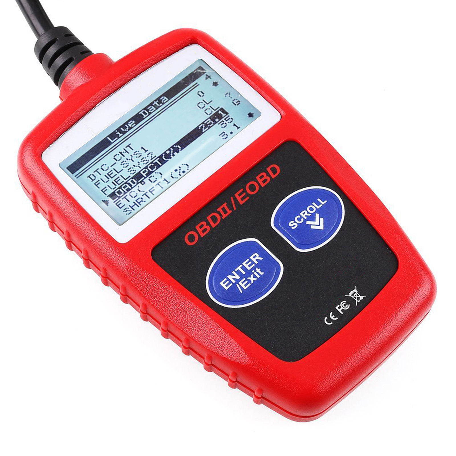 MS309 OBD2 OBDII EOBD Scanner Car Code Reader Data Tester Scan Diagnostic Tool