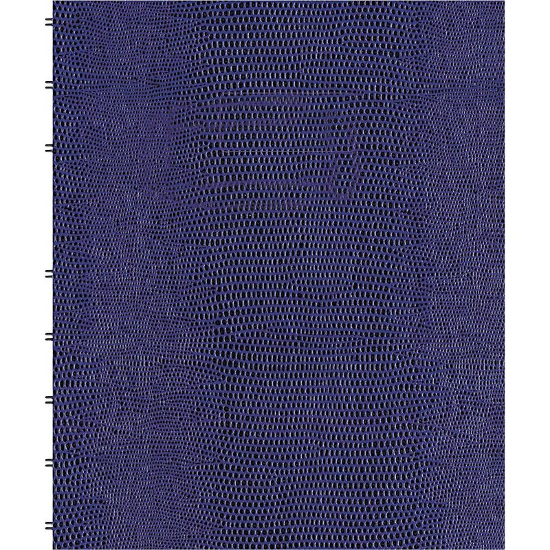 Blueline MiracleBind Notebook College/Margin 9 1/4 x 7 1/4 Purple Cover 75 Sheets AF915086