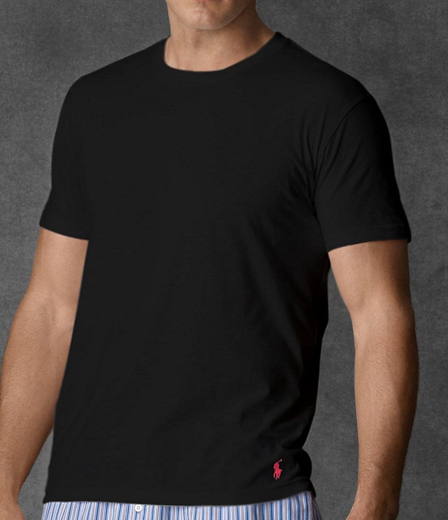 Cremieux Big & Tall Short Sleeve Solid Cotton Blend Knit Lounge T-Shirt