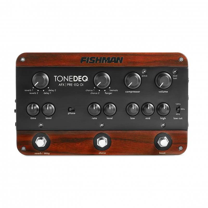 Fishman ToneDEQ Acoustic Guitar Preamp / EQ / DI pedal