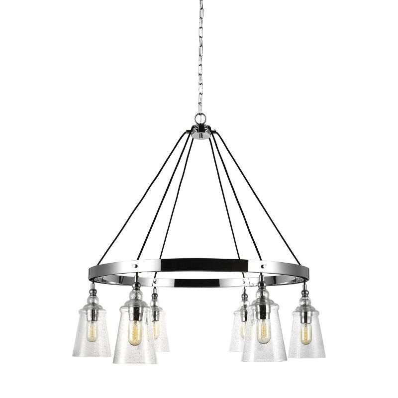 Generation Lighting Loras 6 light Chrome Chandelier F3170/6CH