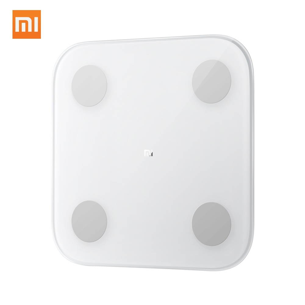 New Xiaomi Mi Body Composition Scale 2 Smart Fat Weight Health Scale BT 5.0 Balance Test 13 Body Date BMI Weight Scale LED Digital Display Mi Fit APP Data Analysis
