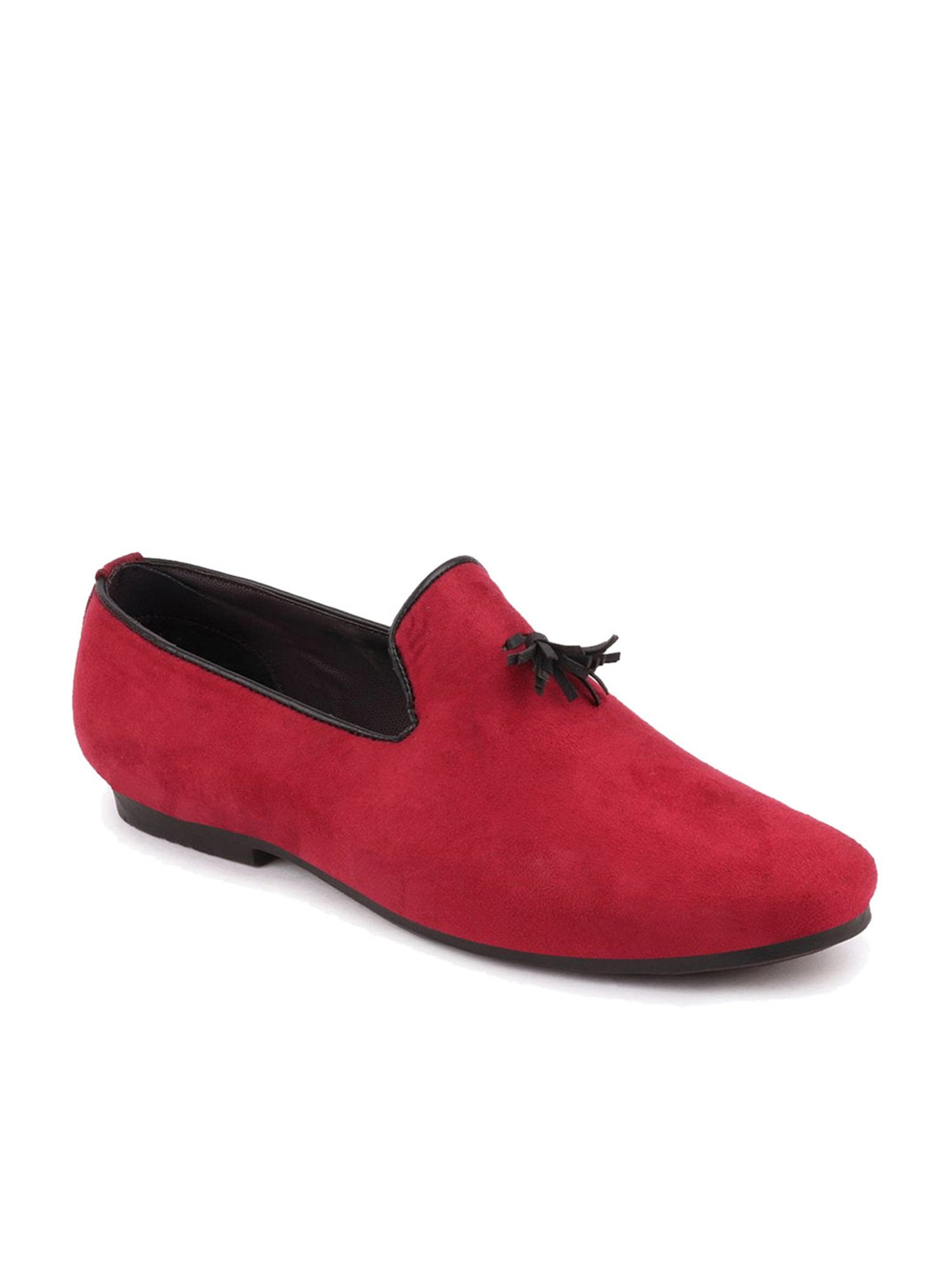 Fausto Men's Red Casual Mocassins