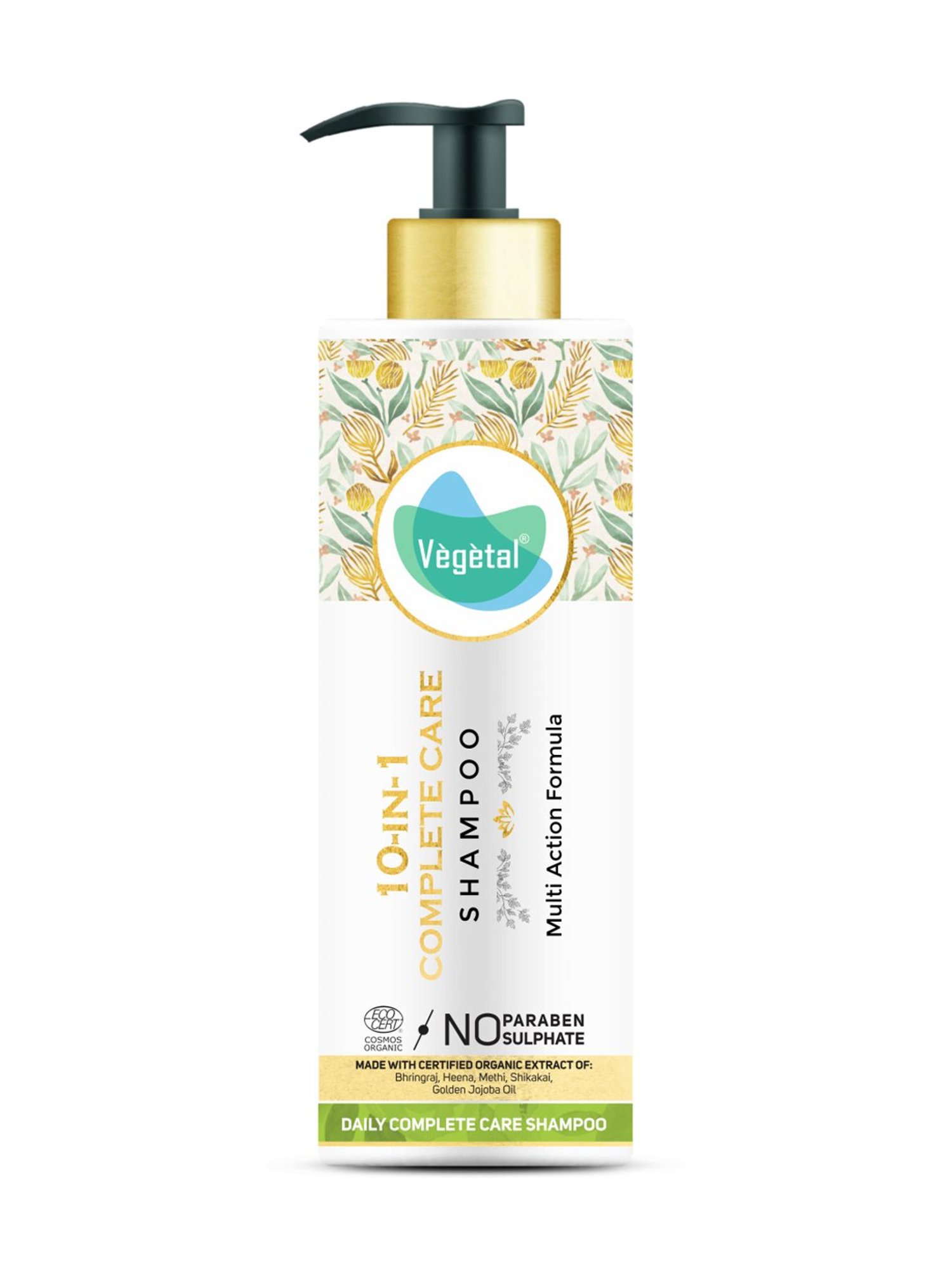 Vegetal 10-in-1 Complete Care Shampoo - 200 gm