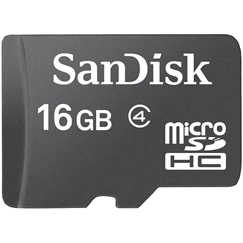 16 GB Class 4 microSDHC Flash Memory Card
