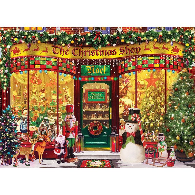 Eurographics Inc. The Christmas Shop by Garry Walton 1000 Piece Jigsaw Puzzle