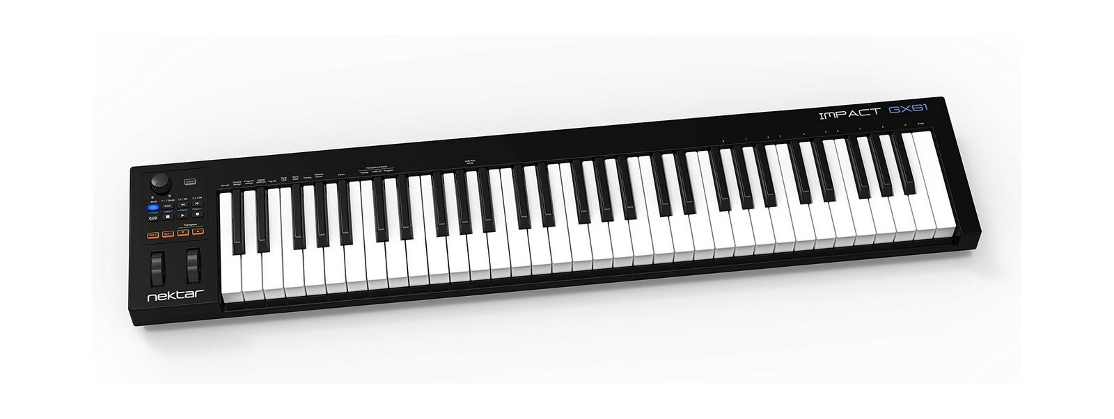 Nektar, 61-Key Impact GX61 Controller Keyboard & Nektar Sustain Pedal, 3.15 x...
