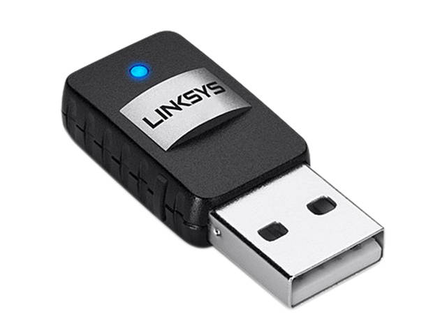 Linksys Wireless Mini USB Adapter AC 580 Dual Band, AE6000