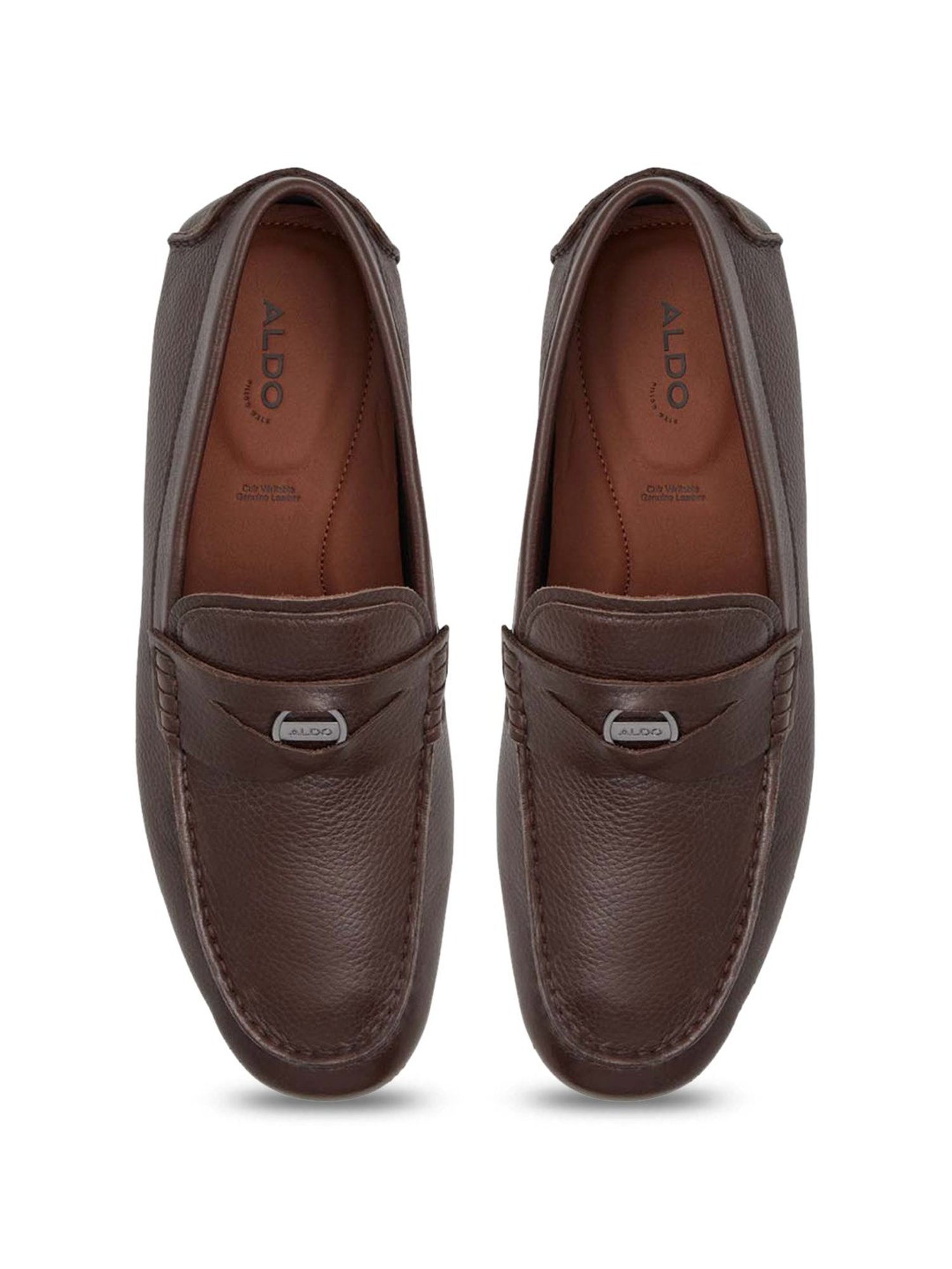 Aldo Men's Brown Casual Loafers
