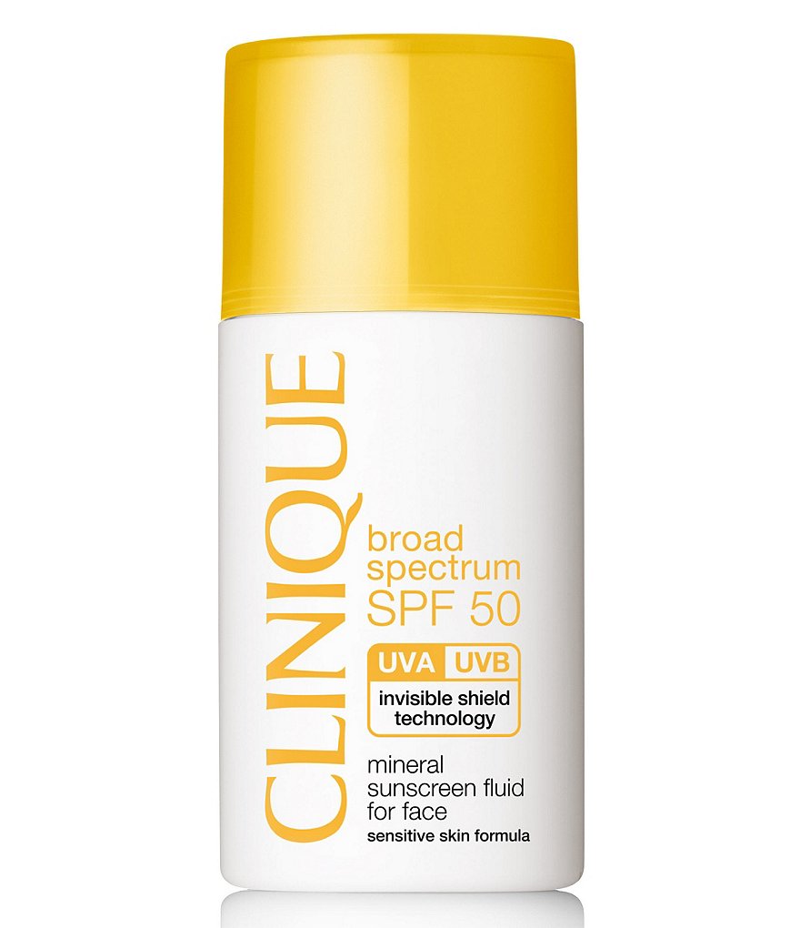 Clinique Broad Spectrum SPF 50 Mineral Sunscreen Fluid for Face