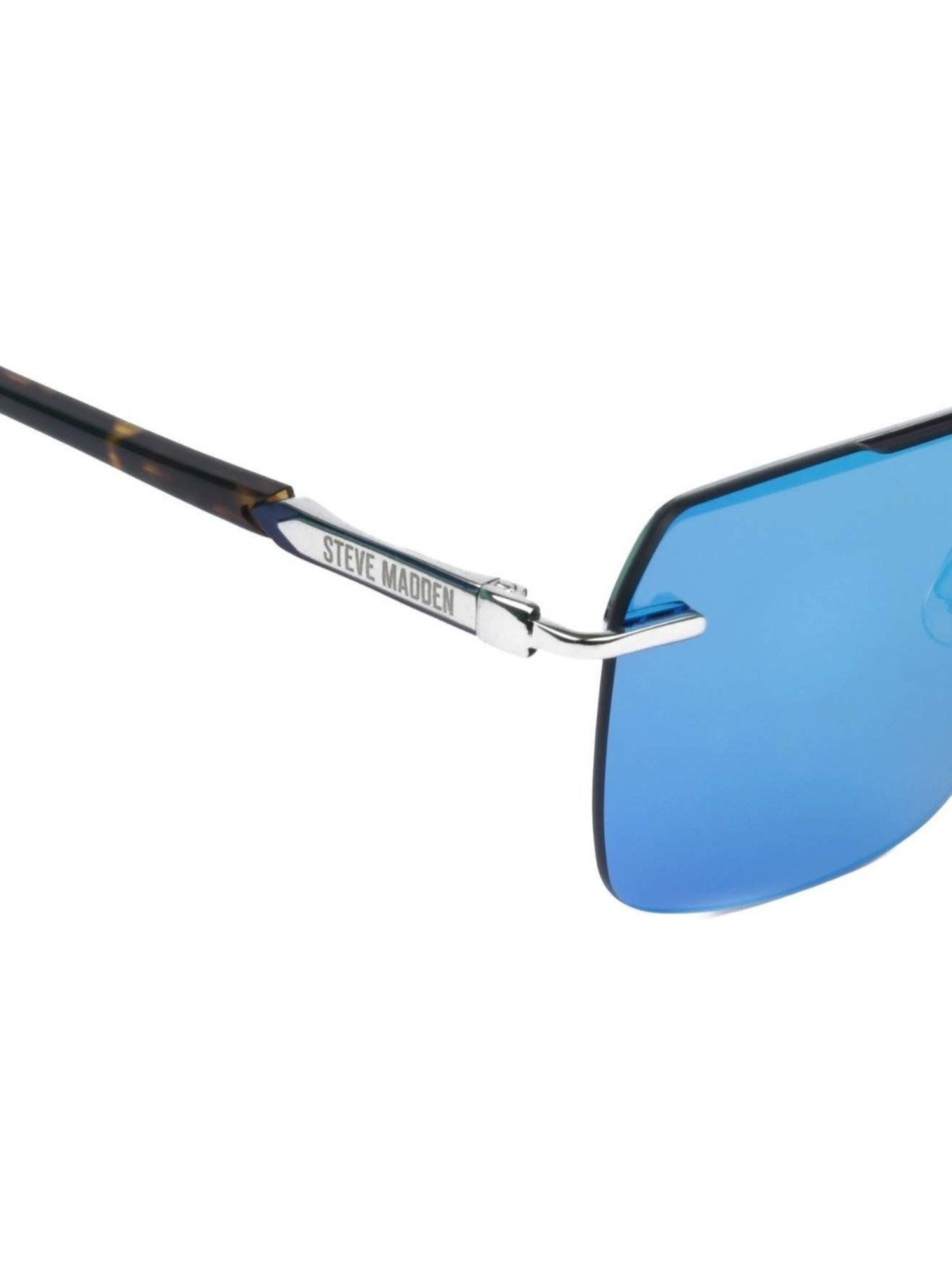 STEVE MADDEN SM1013SILVER127140 Shield Sunglasses for Men