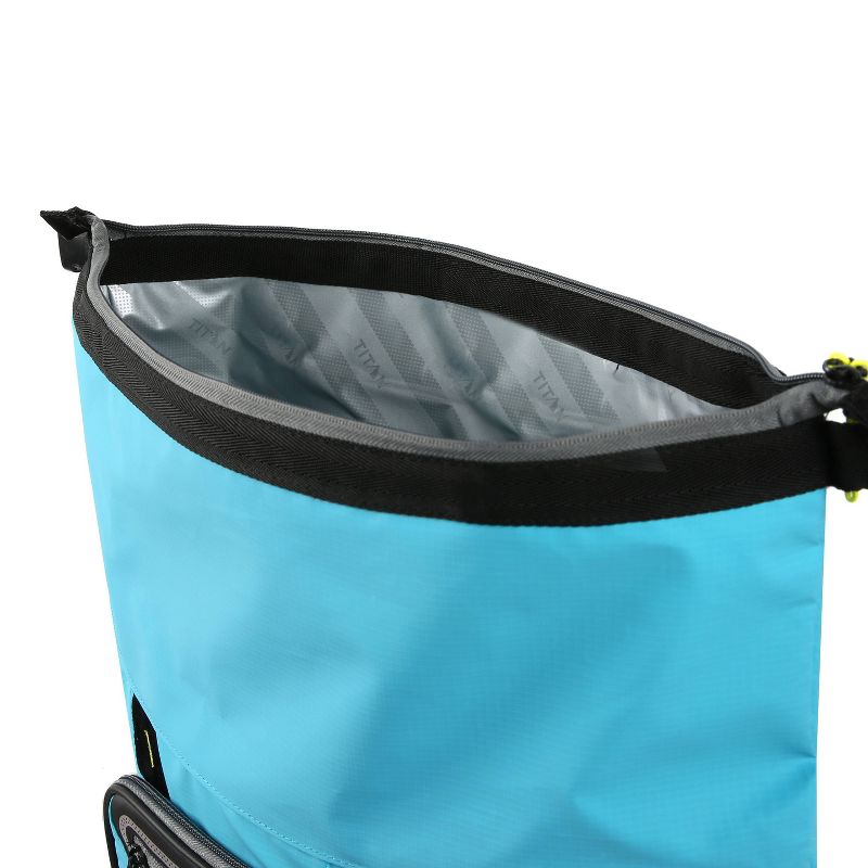 California Innovations Titan Deep Freeze 13qt Rolltop Backpack Cooler - Blue