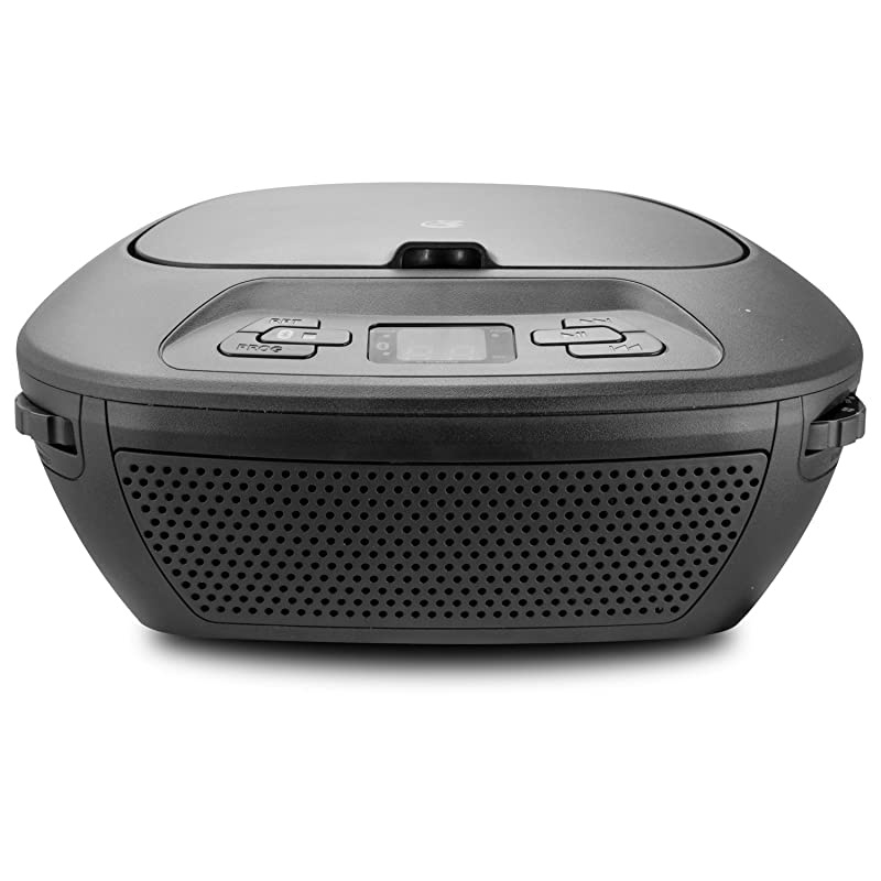 Portable Bluetooth BoomboxCd Player Black BCB117B