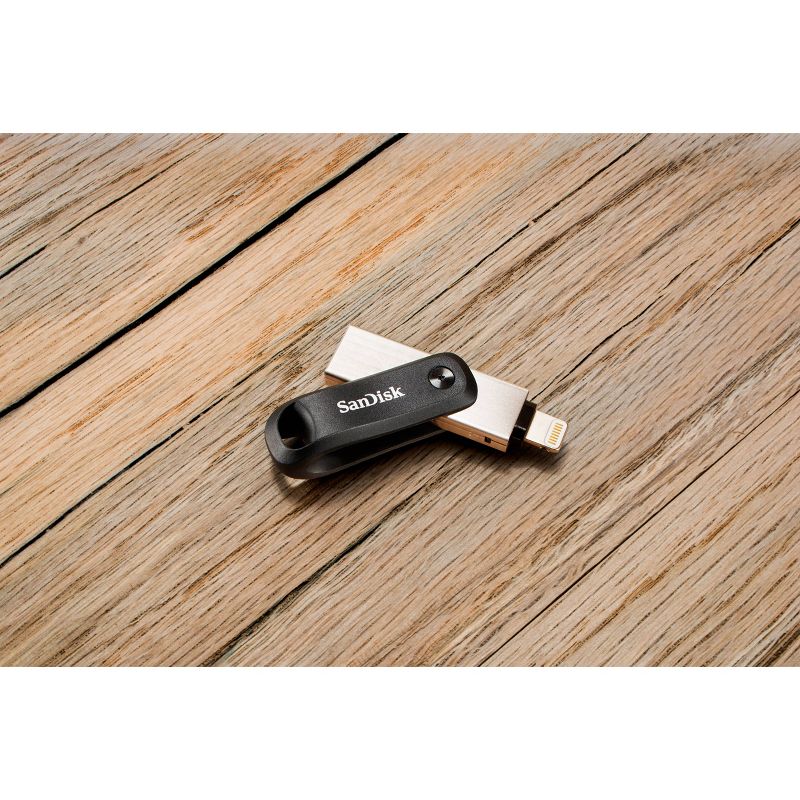 SanDisk iXpand Flash Drive Go for iPhone & iPad, 64GB