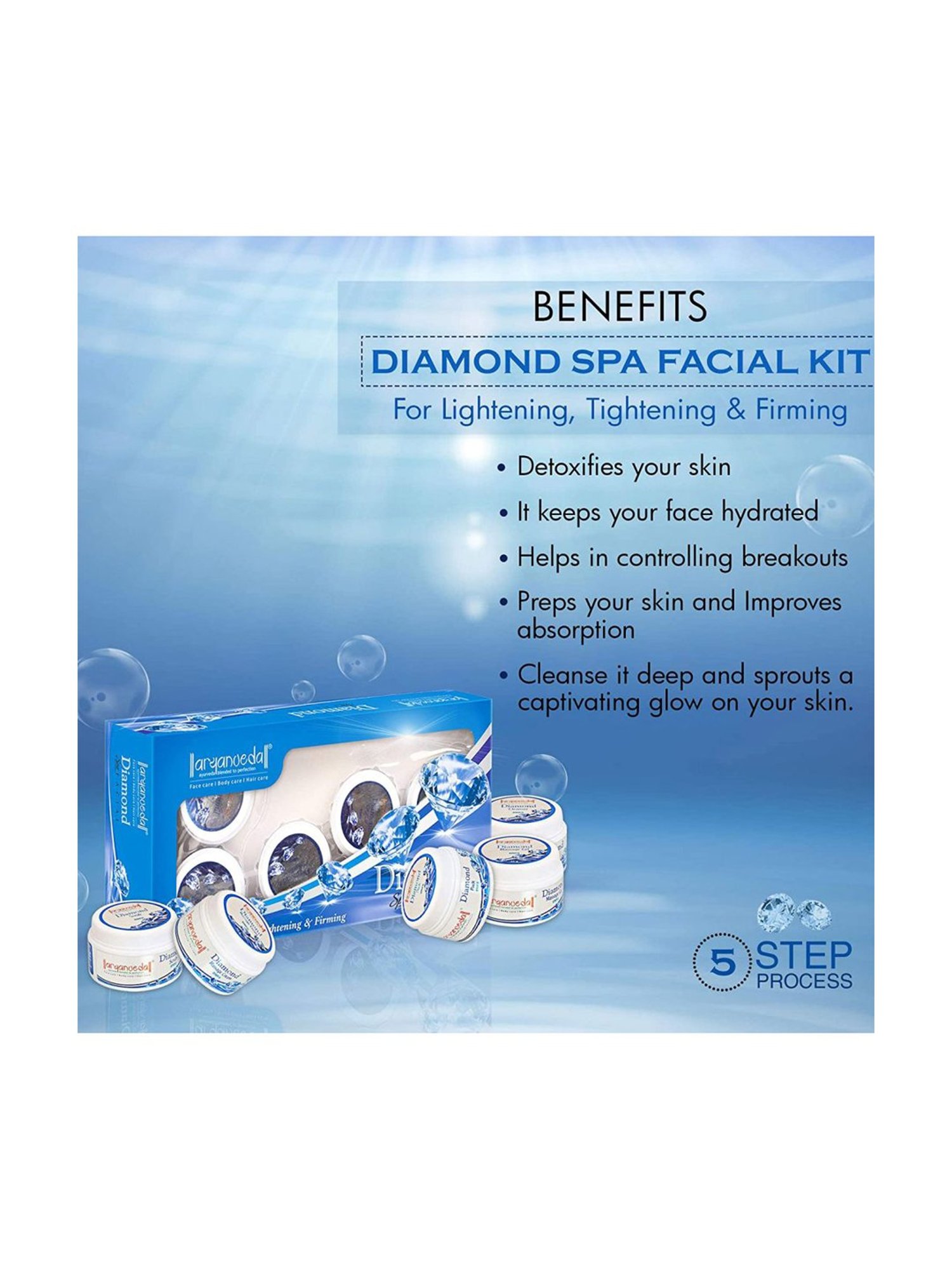 Aryanveda Diamond Spa Facial Kit