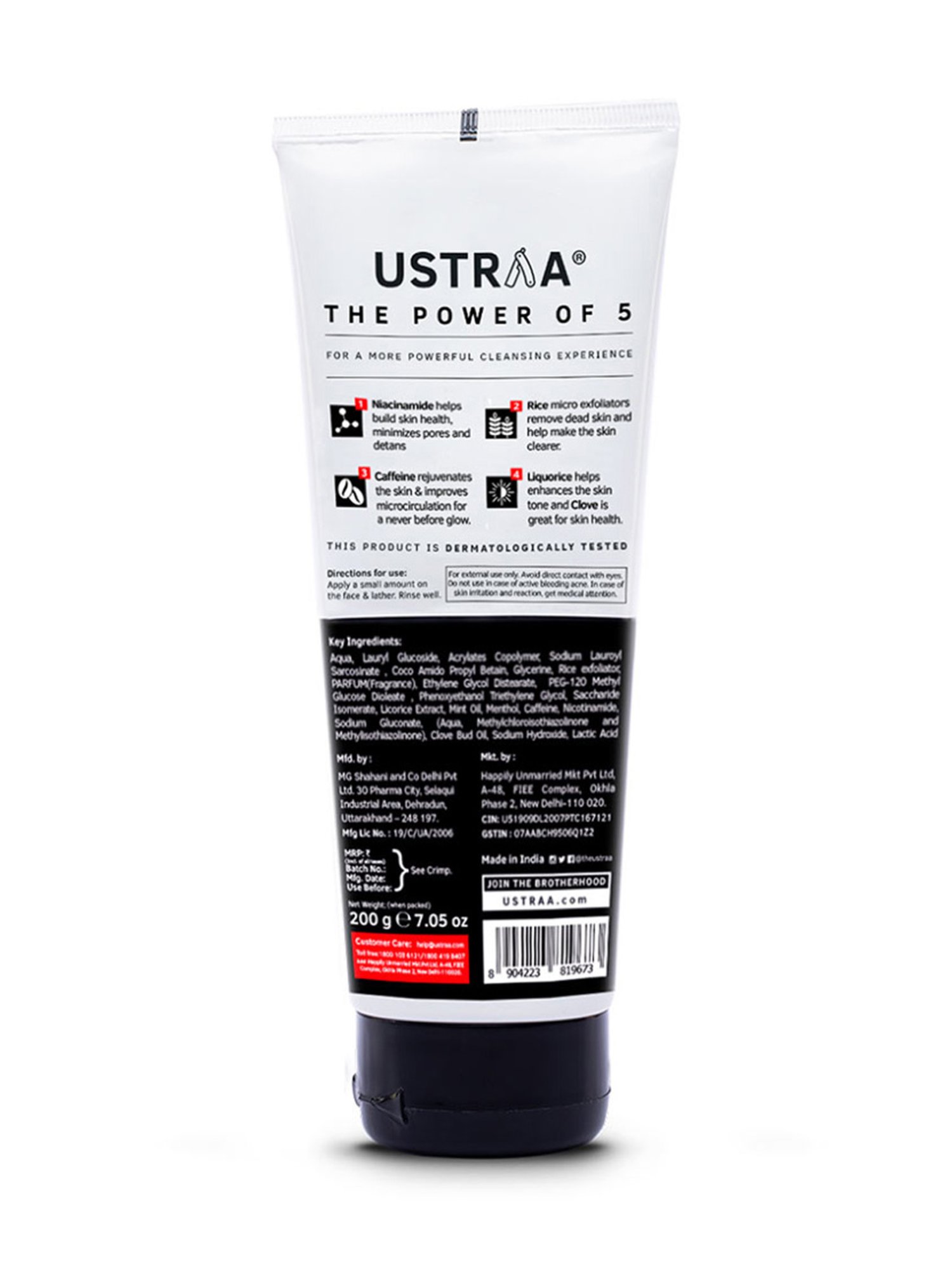 Ustraa Ayurvedic Beard Growth Oil & Hair Growth Vitalizer Combo
