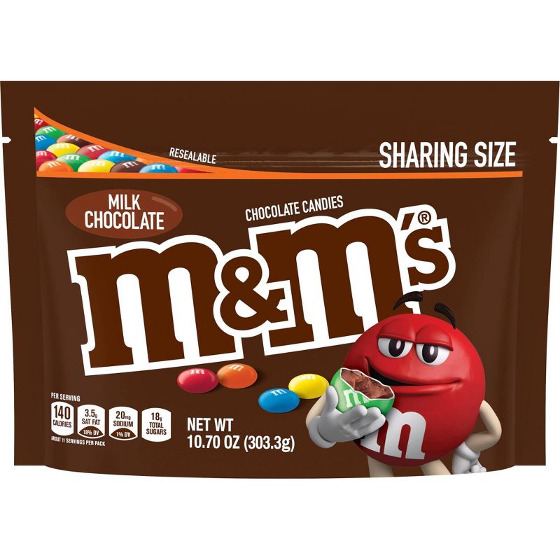 M&M's Milk Chocolate Candies - 10.7oz - Sharing Size