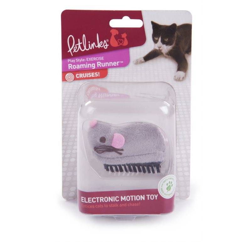 Petlinks Roaming Runner Mouse Electronic Motion Cat Toy