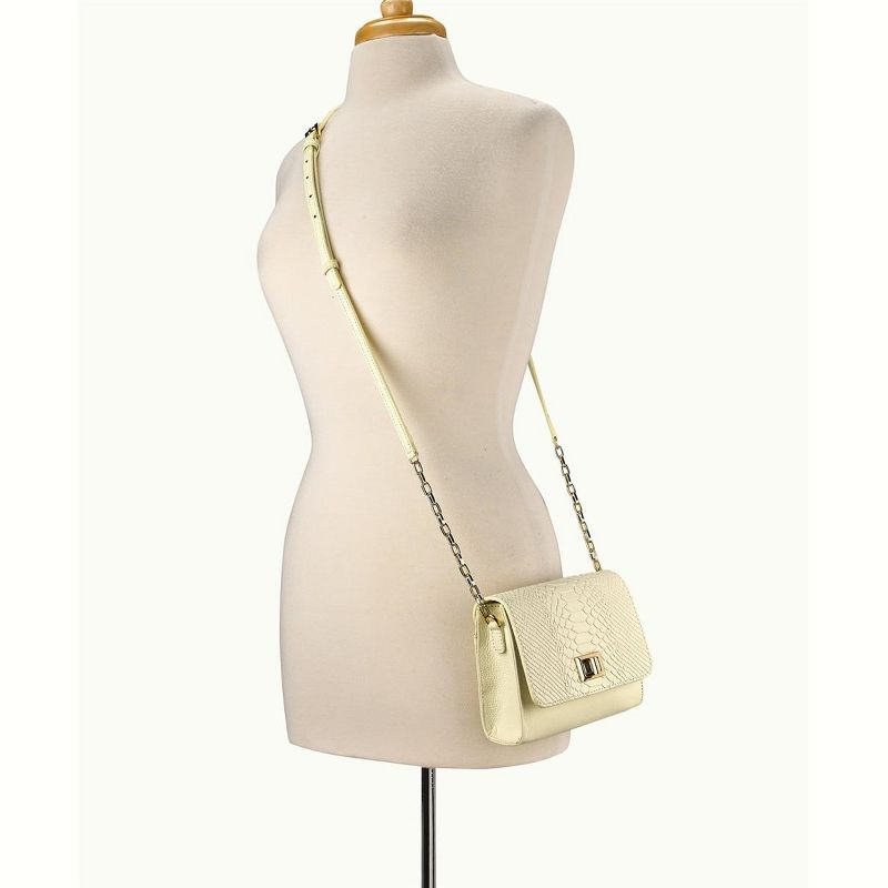 GiGi New York Yellow Catie Crossbody Bag
