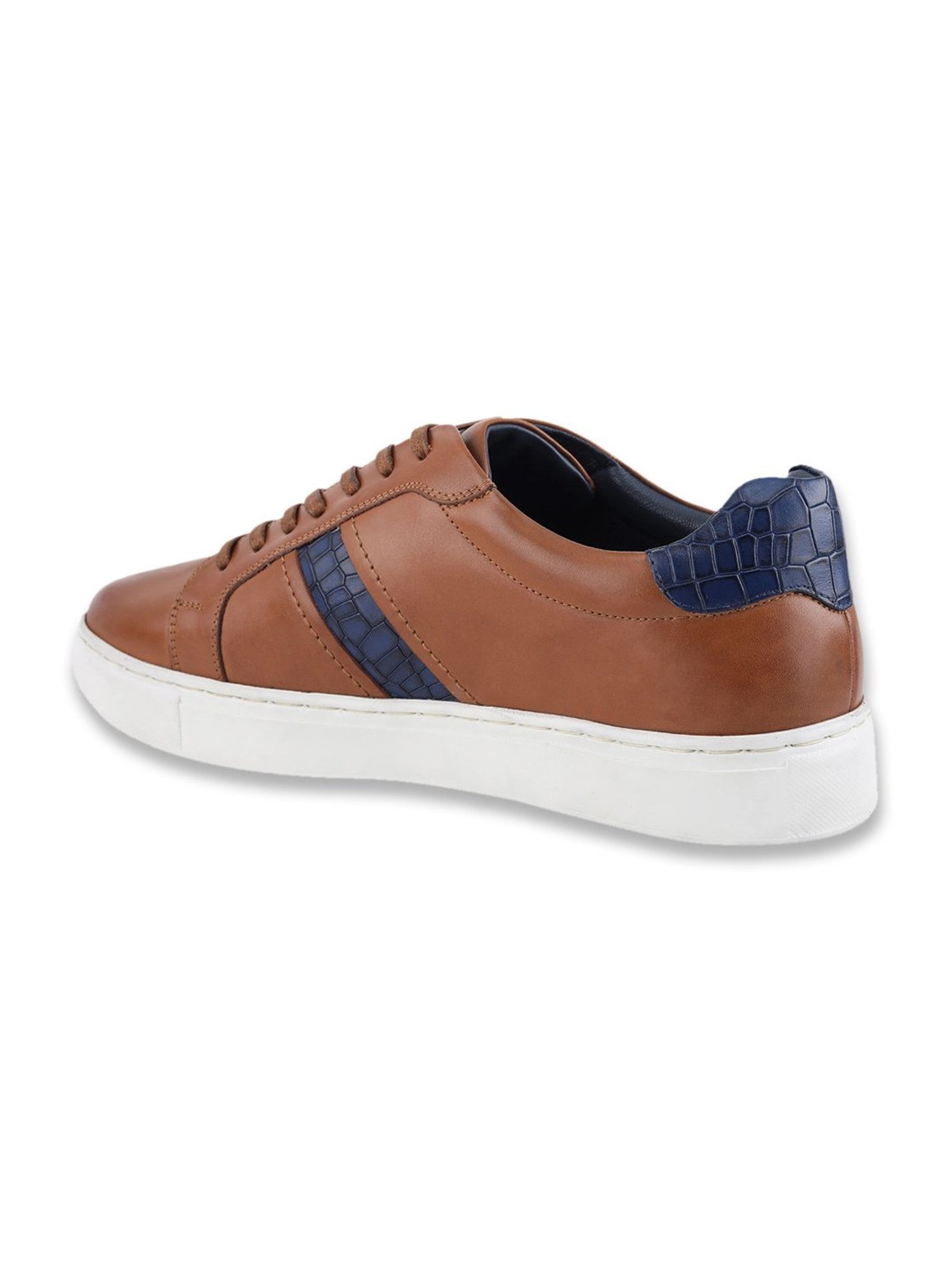 Ezok Men's Tan Casual Sneakers