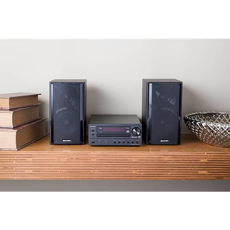 XL-HF203B Hi-Fi Component Stereo Speaker System with High Resolution Audio