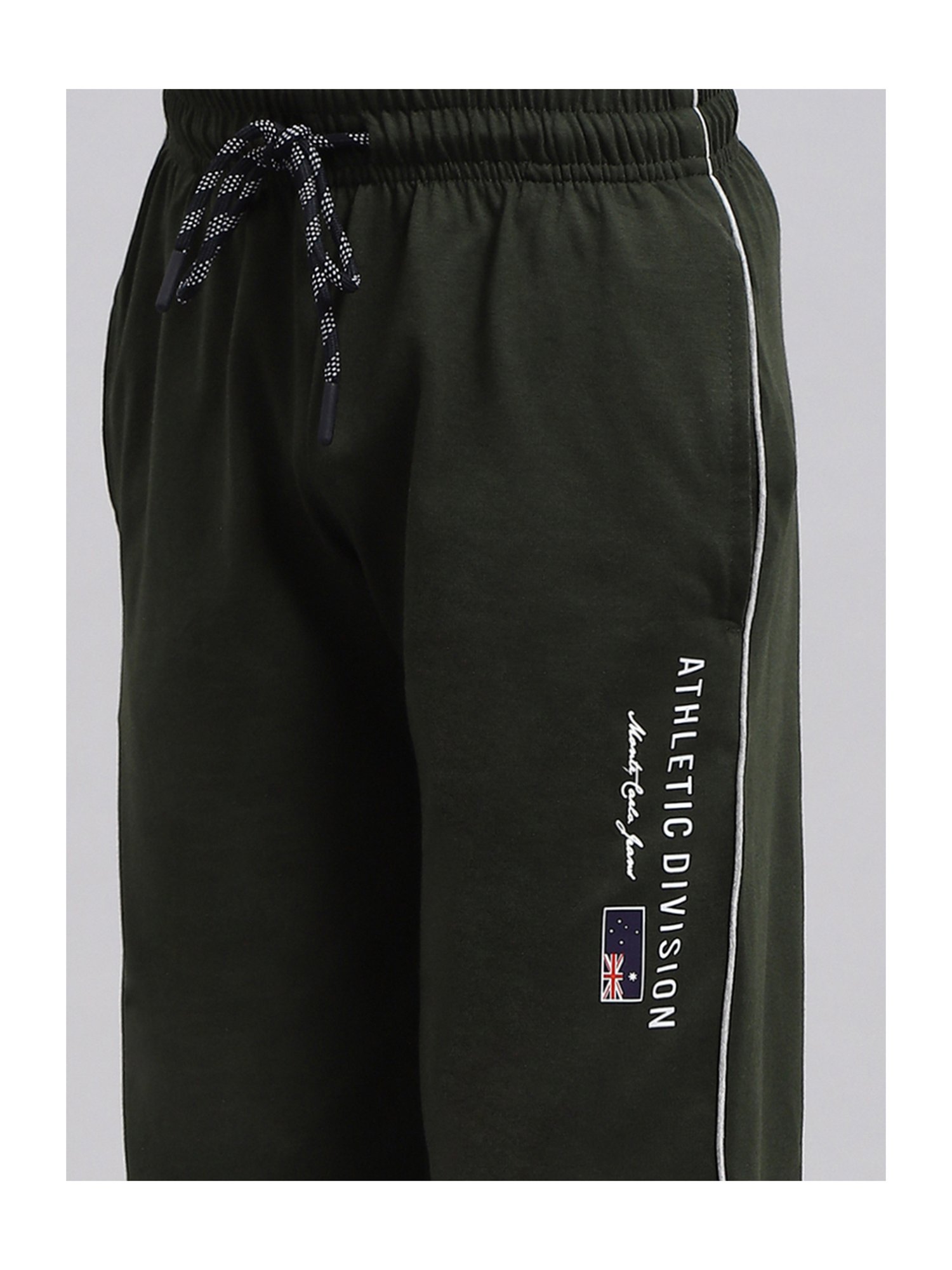 Monte Carlo Boys Olive Solid Pants