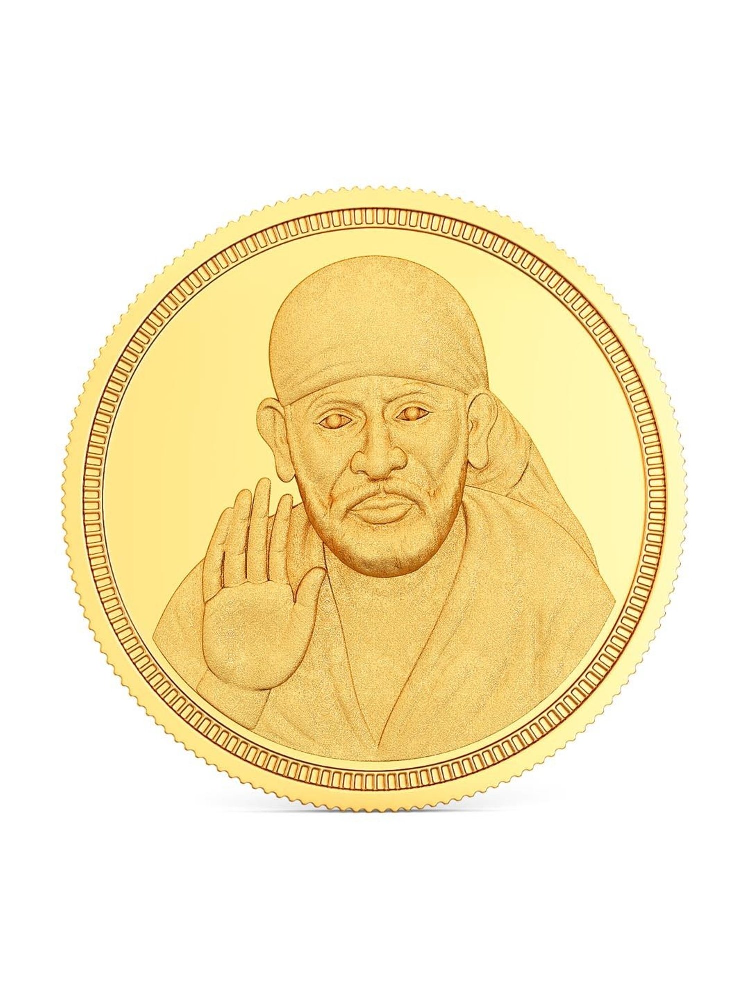 Joyalukkas Sai Baba 22k (916) 8gm Gold Coin