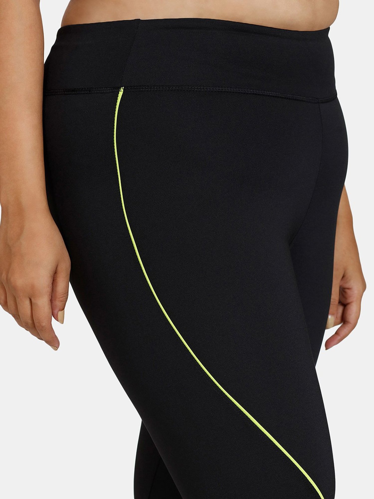 Zelocity by Zivame Black Tights