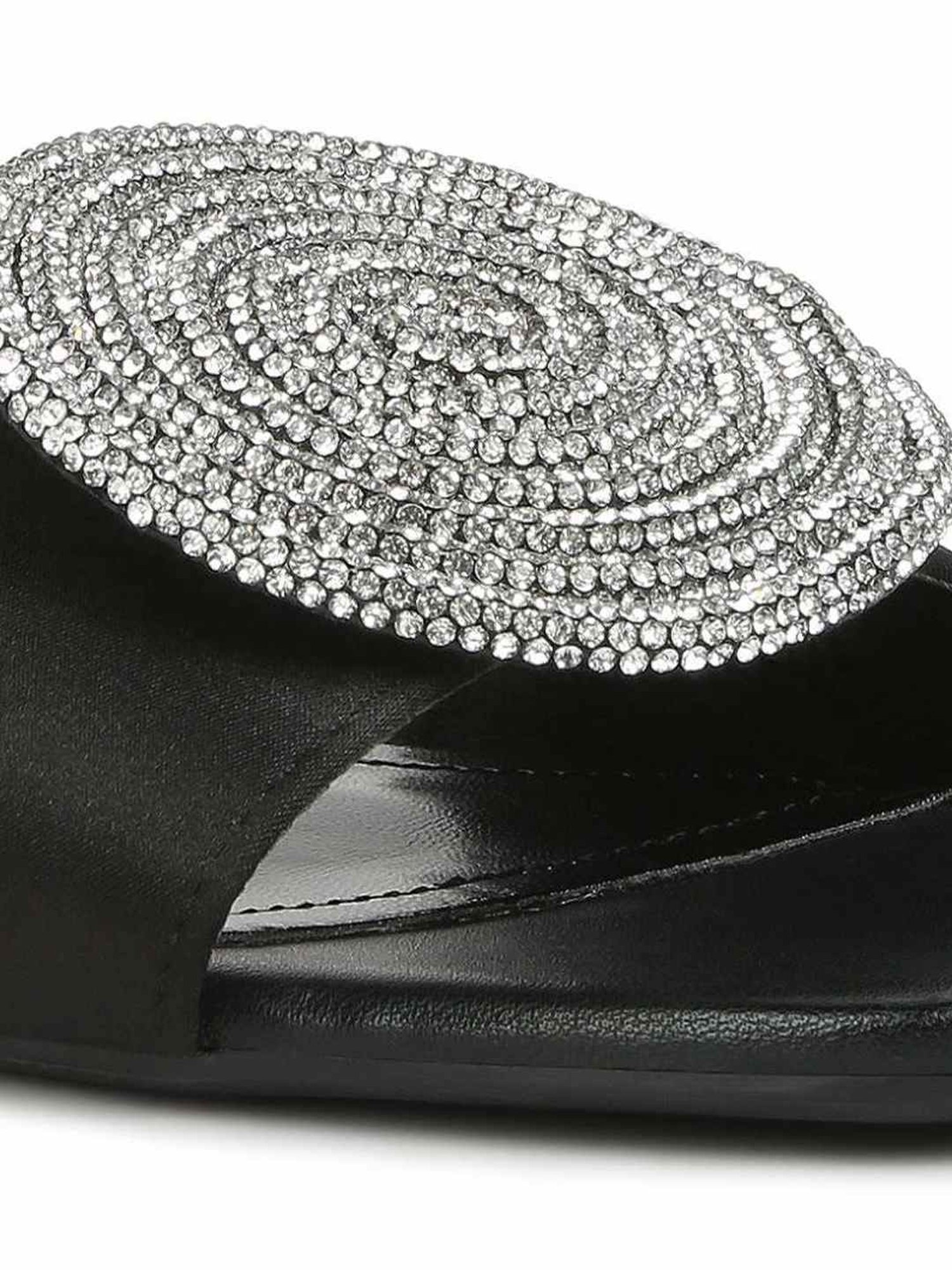 London Rag Women's Black Casual Sandals