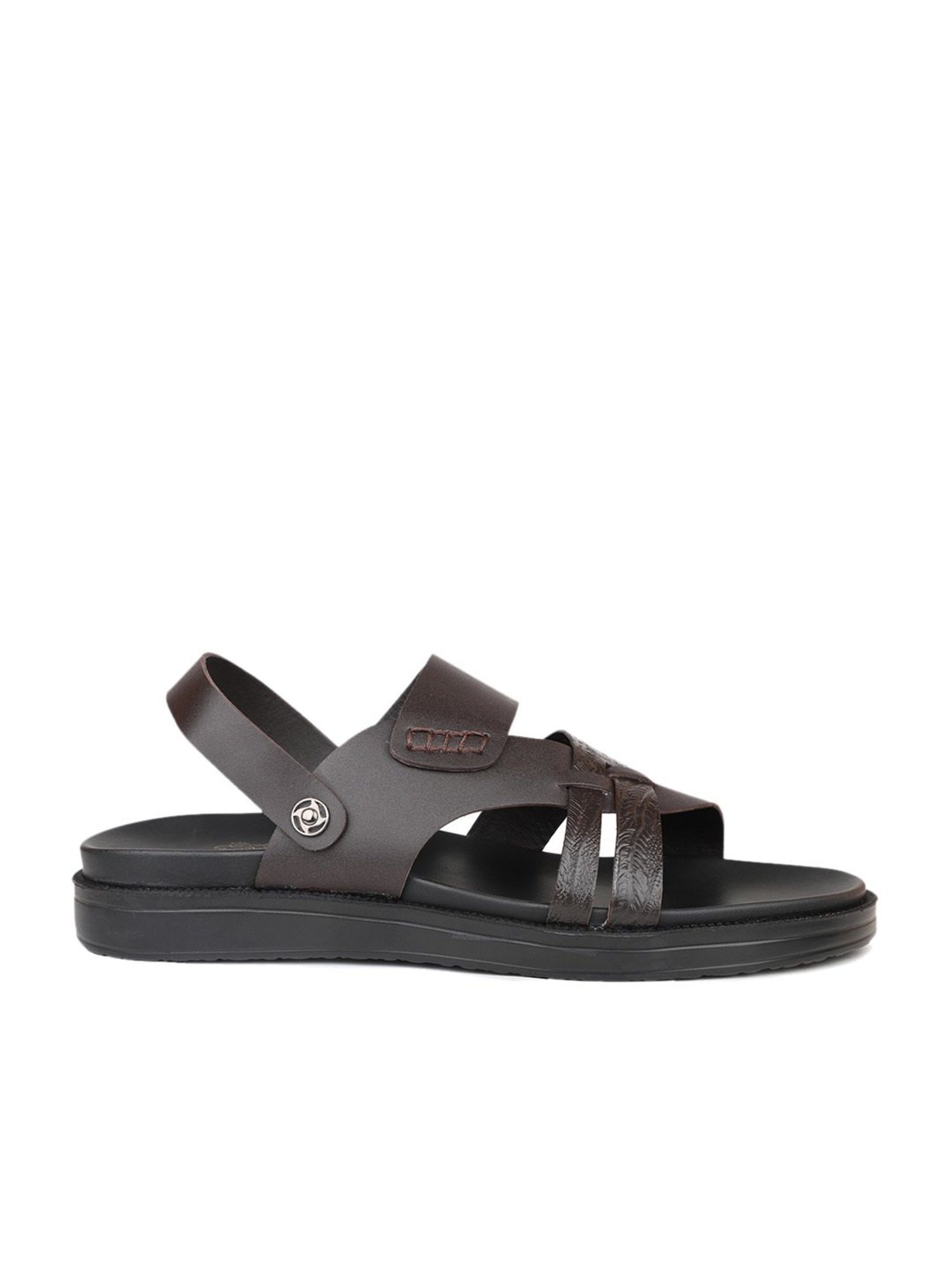 Atesber by Inc.5 Men's Brown Sling Back Sandals