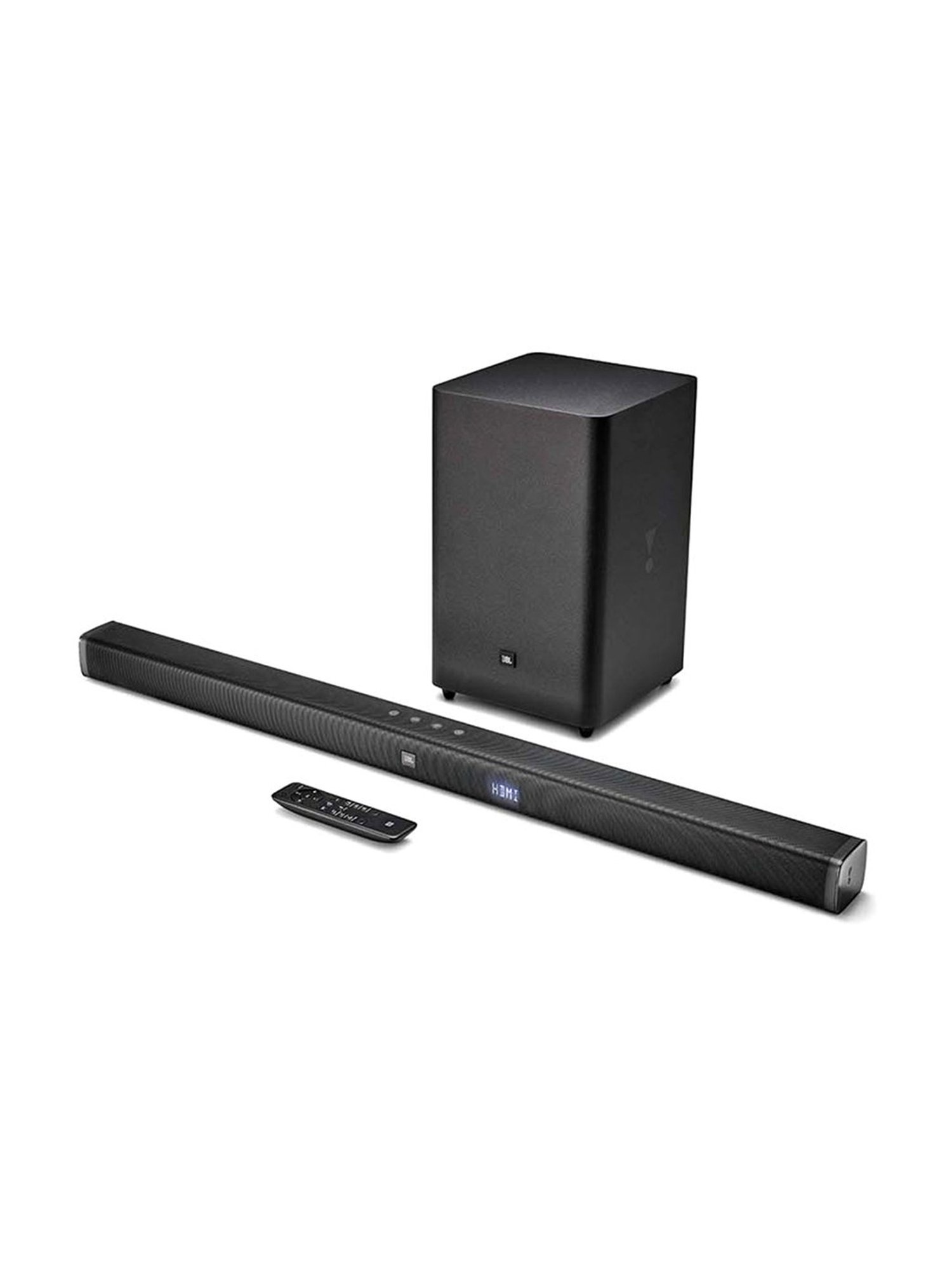 JBL Bar 2.1 Deep Bass Soundbar with Wireless Subwoofer (Black)