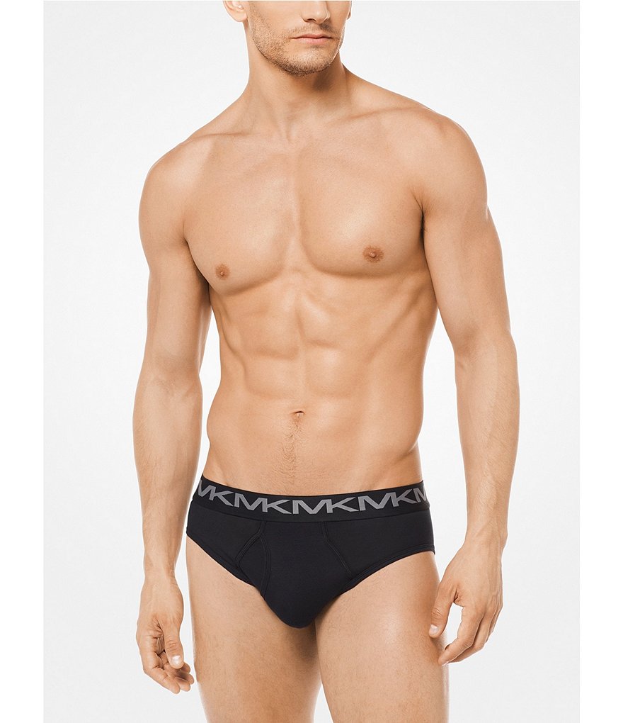 Michael Kors Performance Cotton Low Rise Briefs 3-Pack