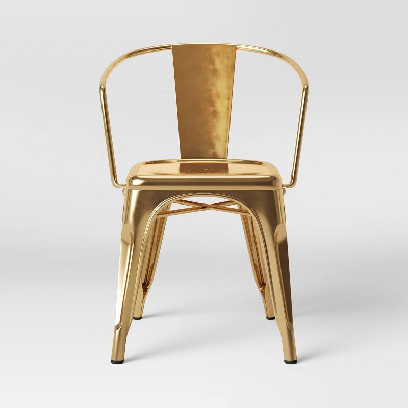 Carlisle Couture Metal Dining Chair Gold - ACEssentials