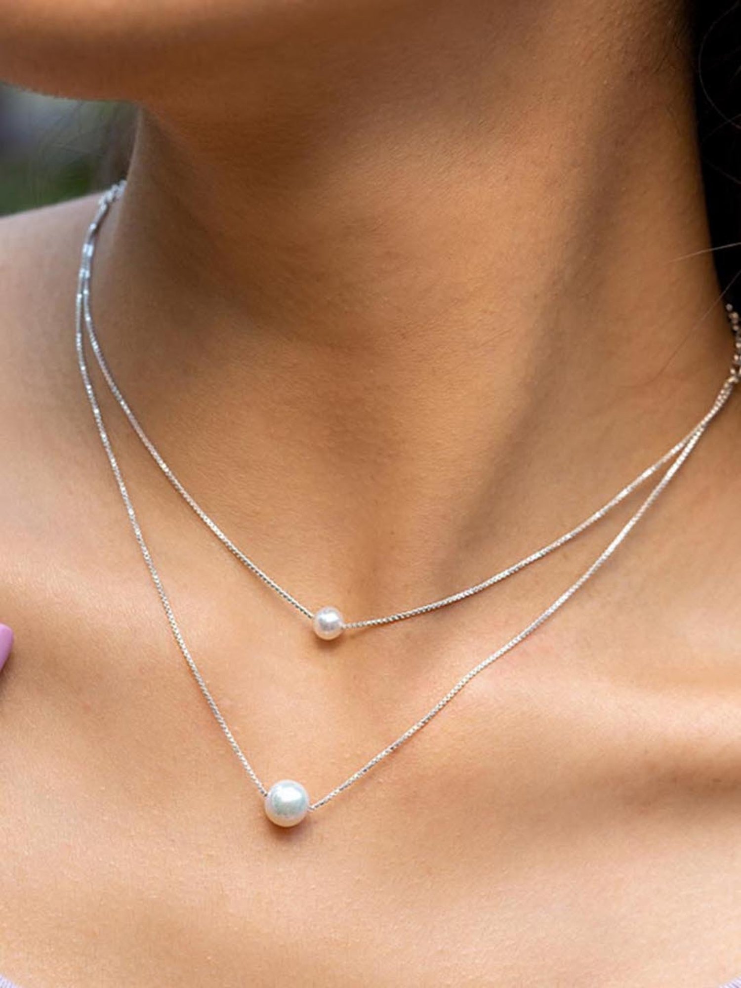 Ornate Jewels 92.5 Sterling Silver Red Ruby Necklace for Women