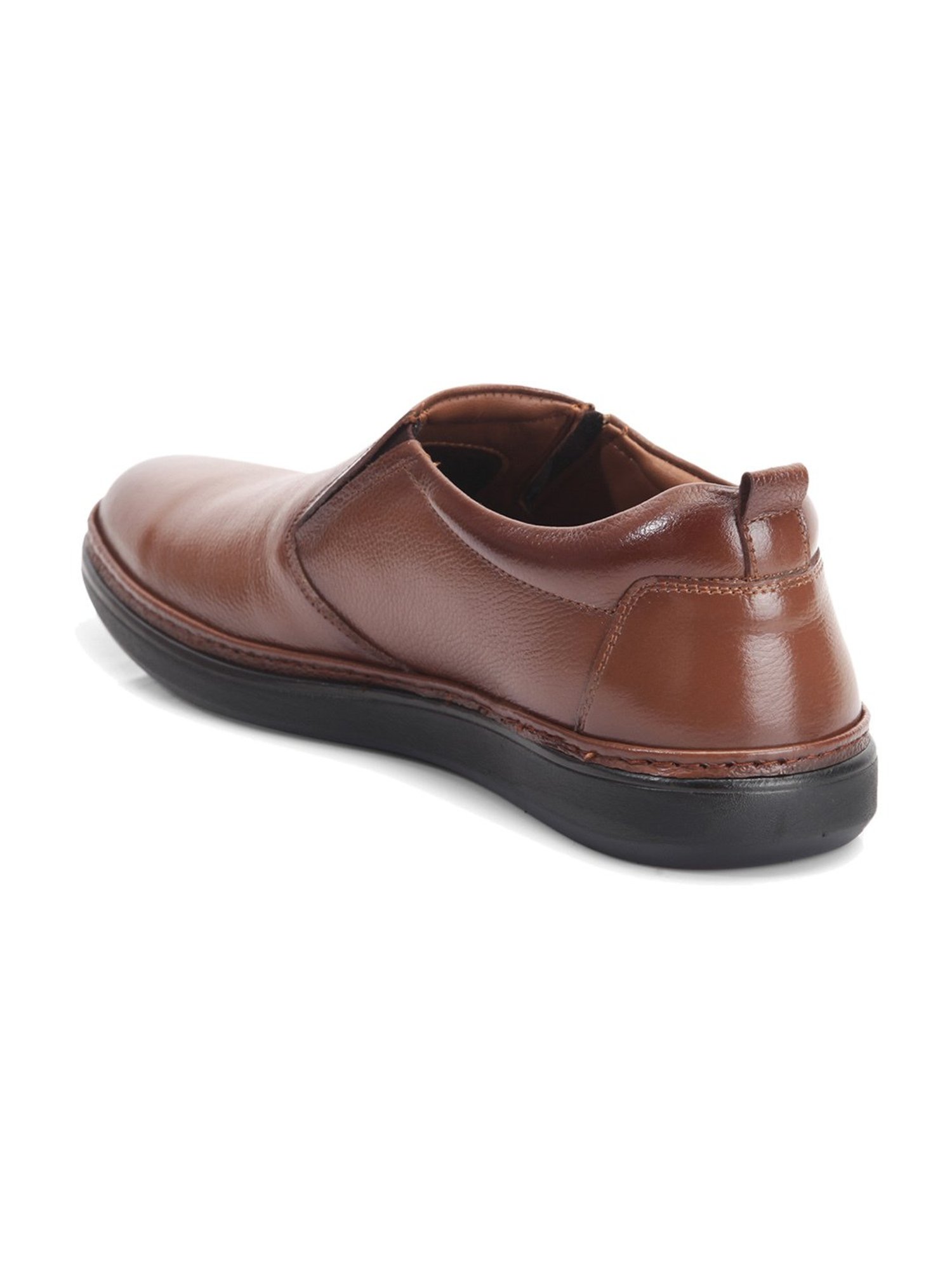 ID Men's Tan Formal Loafers