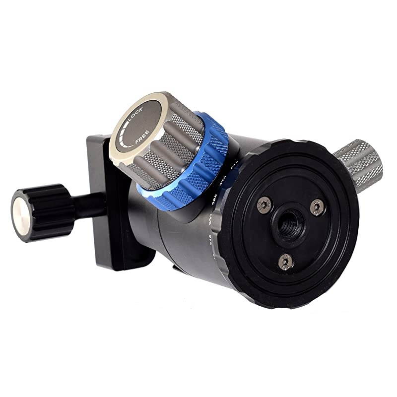 Demon DB-44 44mm Tripod Ball Head Arca/RRS Compatible w Pan Lock & DAC-X1 Clamp