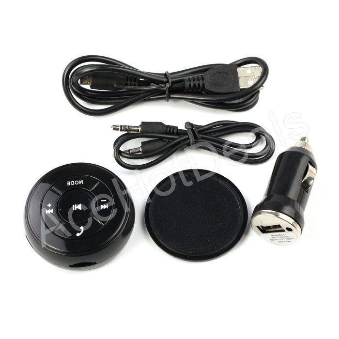3.5mm Audio Bluetooth Music Receiver Adapter Handsfree Car 3.5mm AUX Speaker