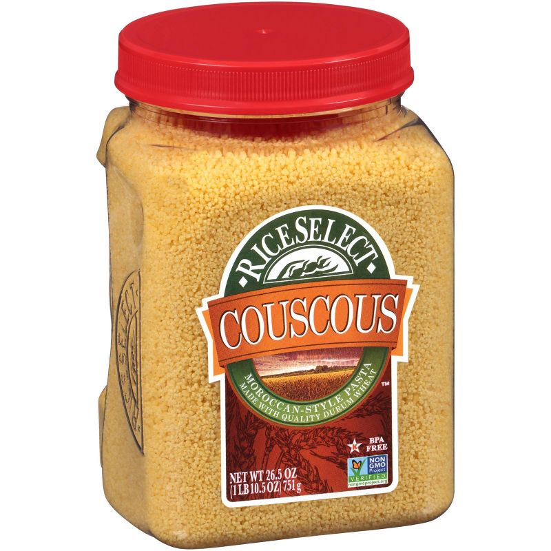 Rice Select Original Quality Durum Wheat Moroccan Style Pasta Couscous - 26.5oz
