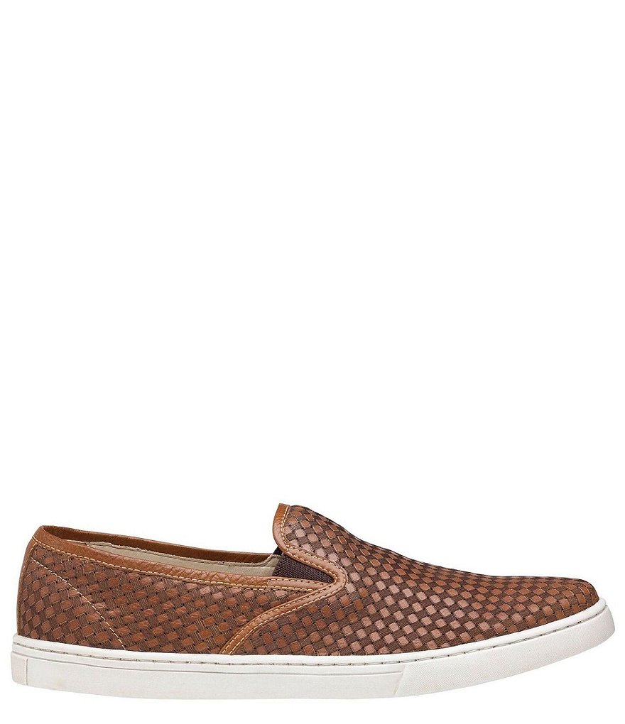 Johnston & Murphy Men's Tyler Weave Slip-Ons