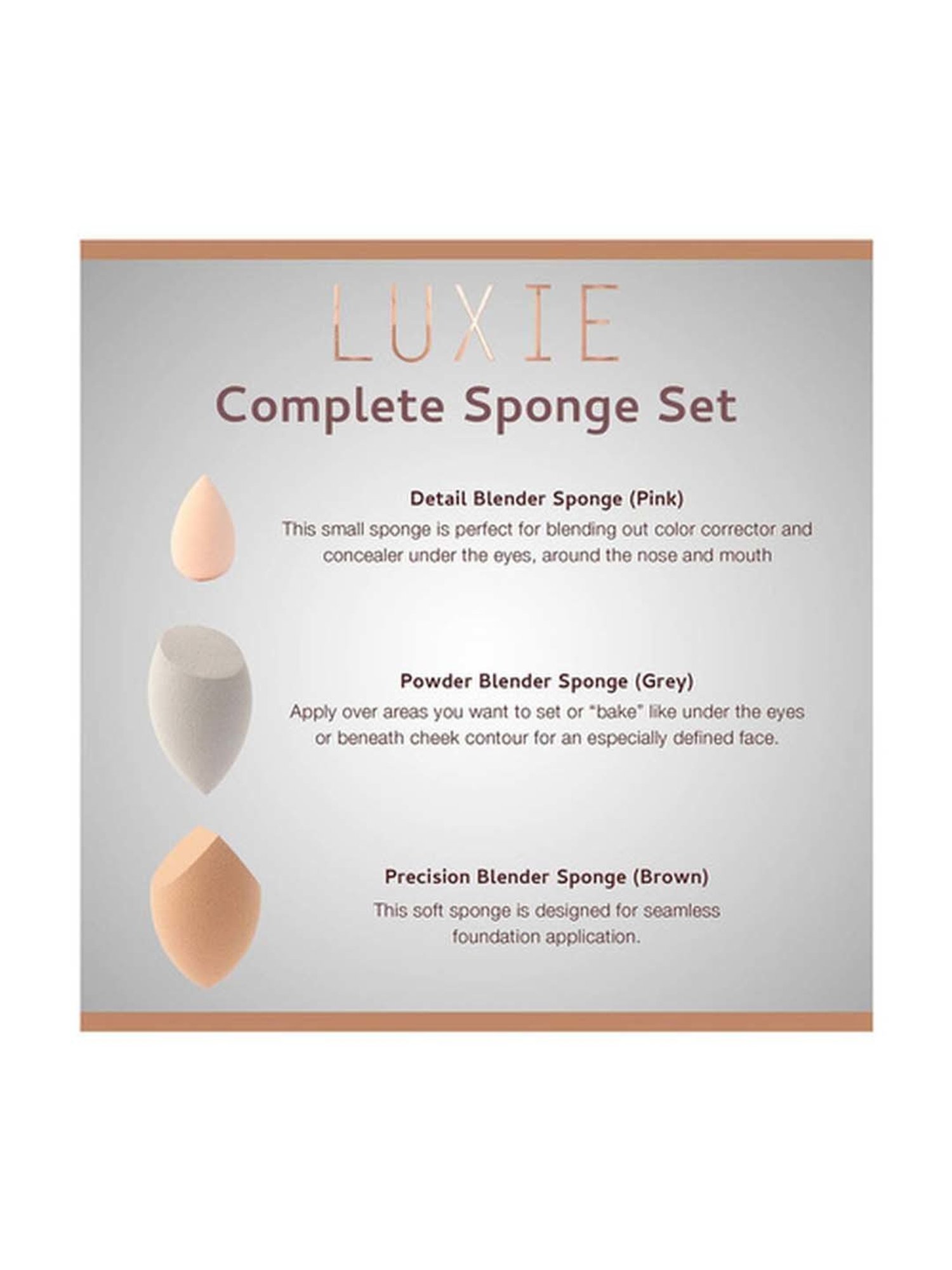 Luxie Complete Sponge Gift Set