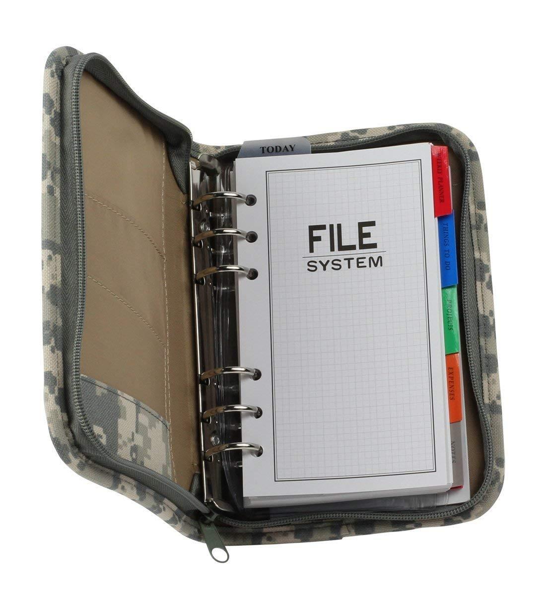 ImpecGear Camo Planner, Productivity/Financial Tracker, Organizer, Daily Calendar, Expense, Projects, Journal to Increase Productivity (PACK OF 1)