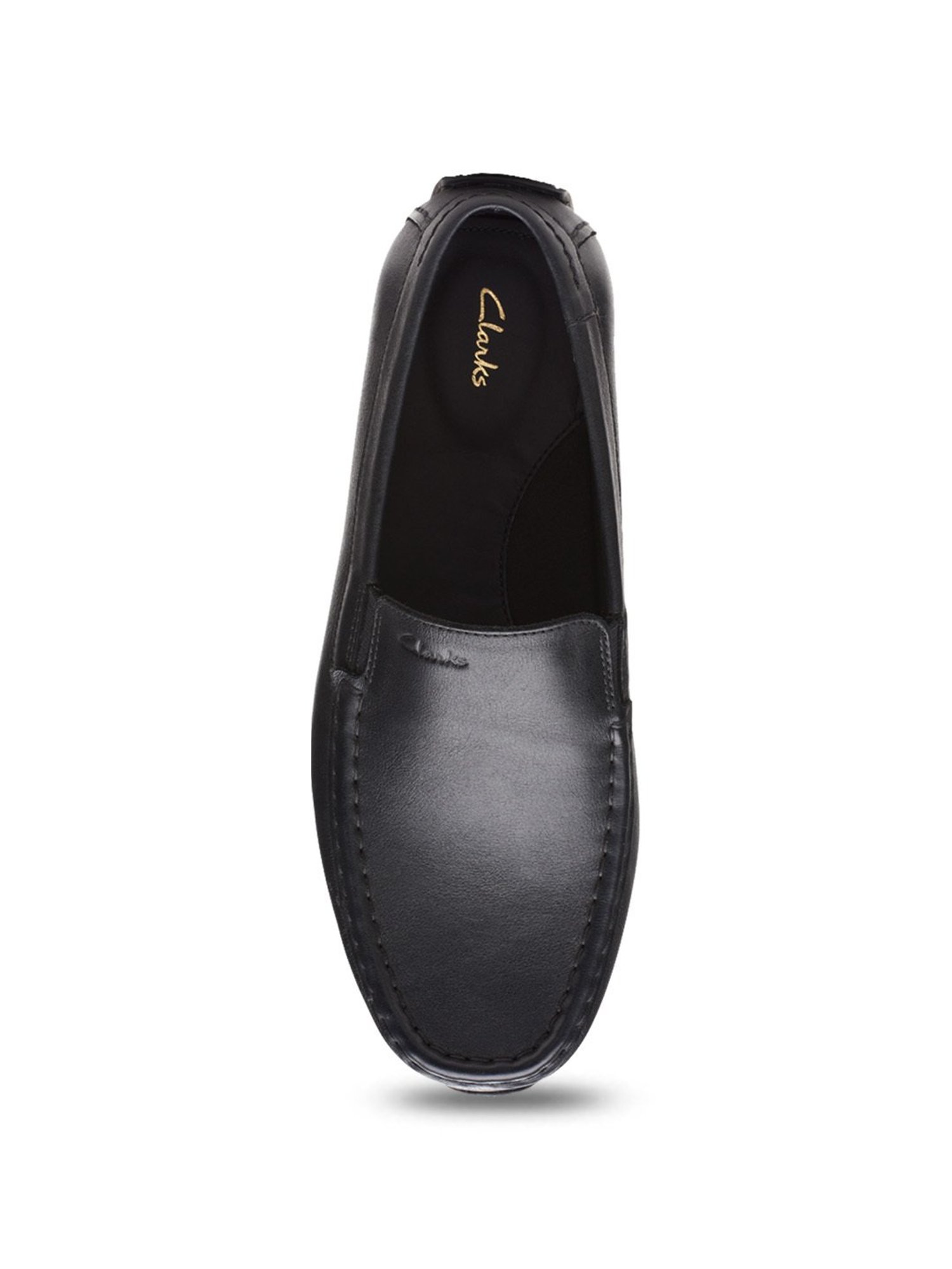 Clarks Men's Black Casual Loafers