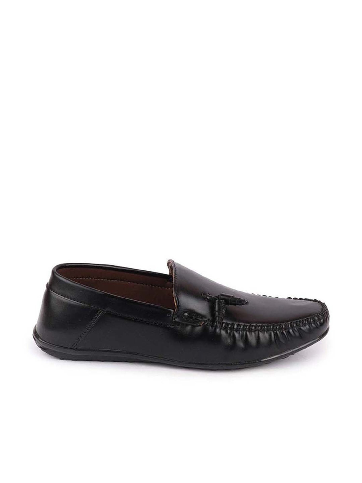 Fausto Men's Black Casual Mocassins