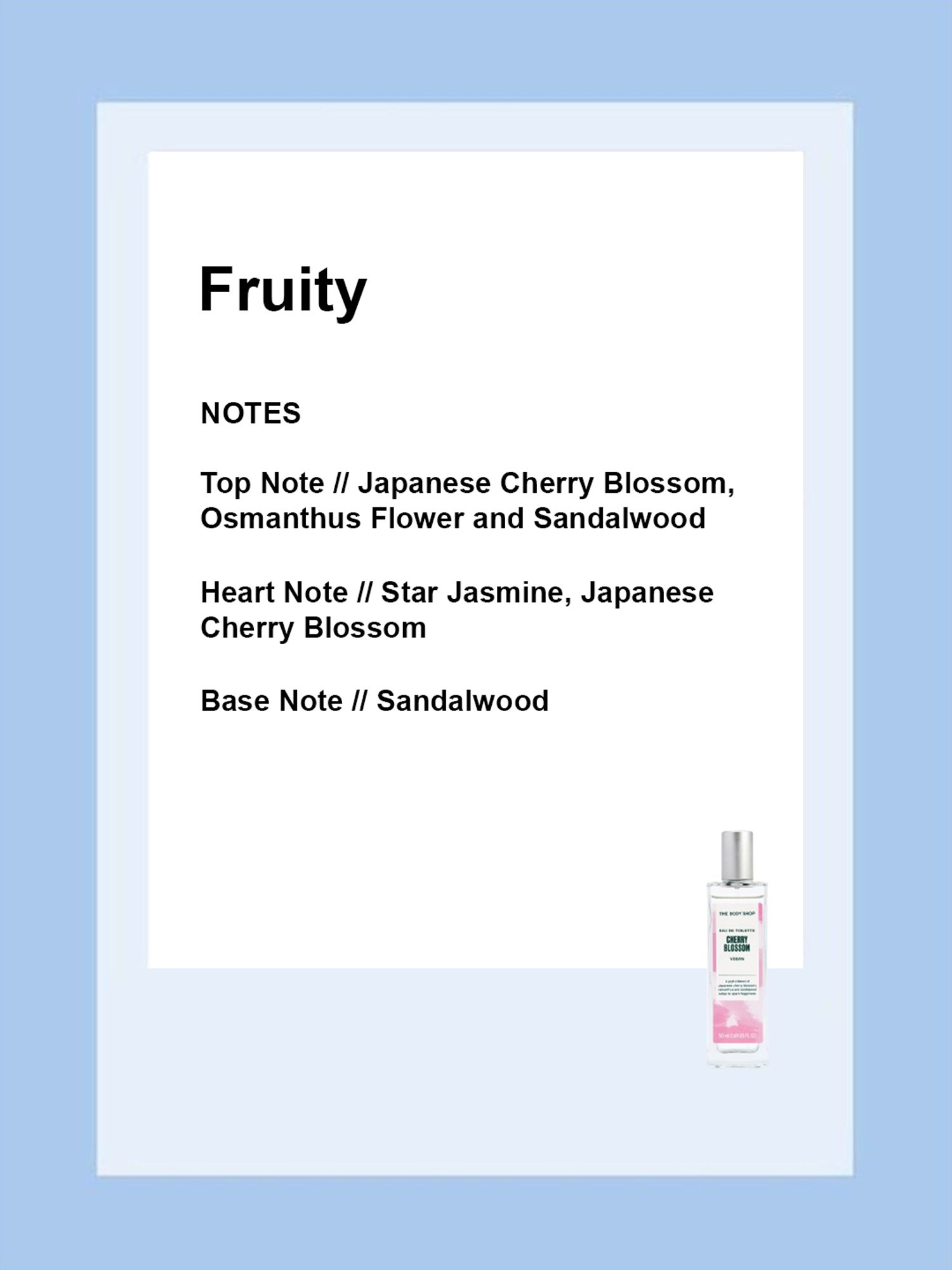 THE BODY SHOP Cherry Blossom Eau de Toilette - 50 ml