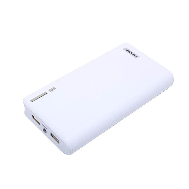 20000mAh Portable Charger External Battery Power Bank for iPhone 6 6S Plus 5S, iPad, Samsung Galaxy, Smart Phones and Tablets (White)