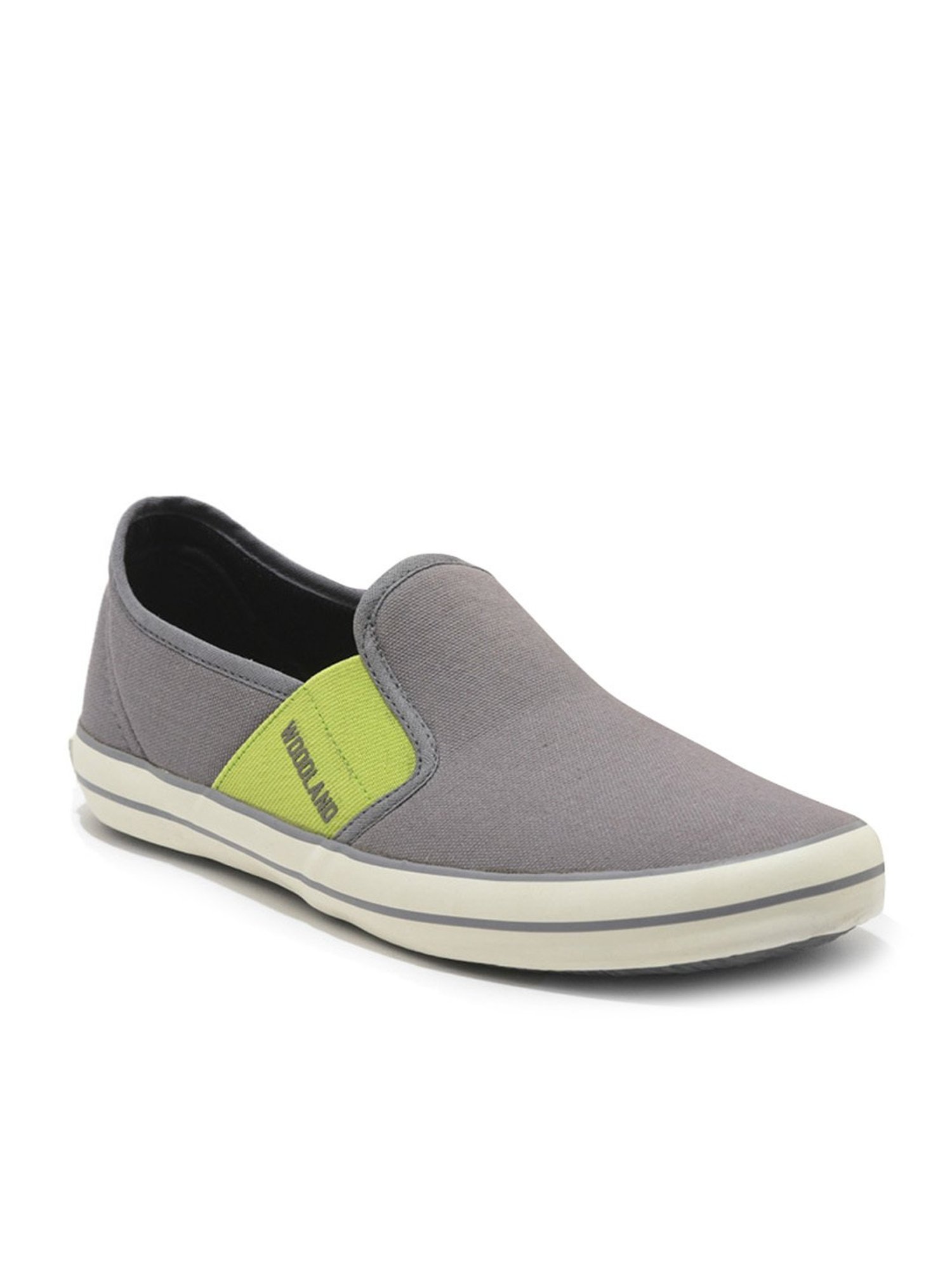 Woodland Men's Grey Plimsolls